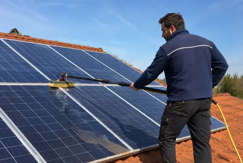 Nettoyage et entretien de panneaux solaires à Souraïde
