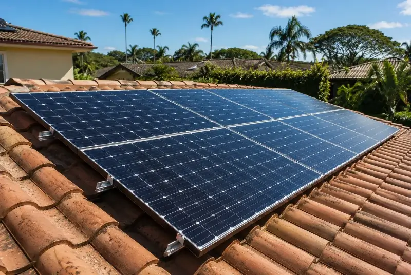 Installation de panneaux solaires à Souraïde